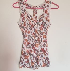 Floral tank top